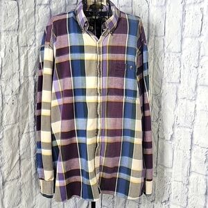 BOSTON TRADER Plaid Casual‎ Shirt 17/17 1/2